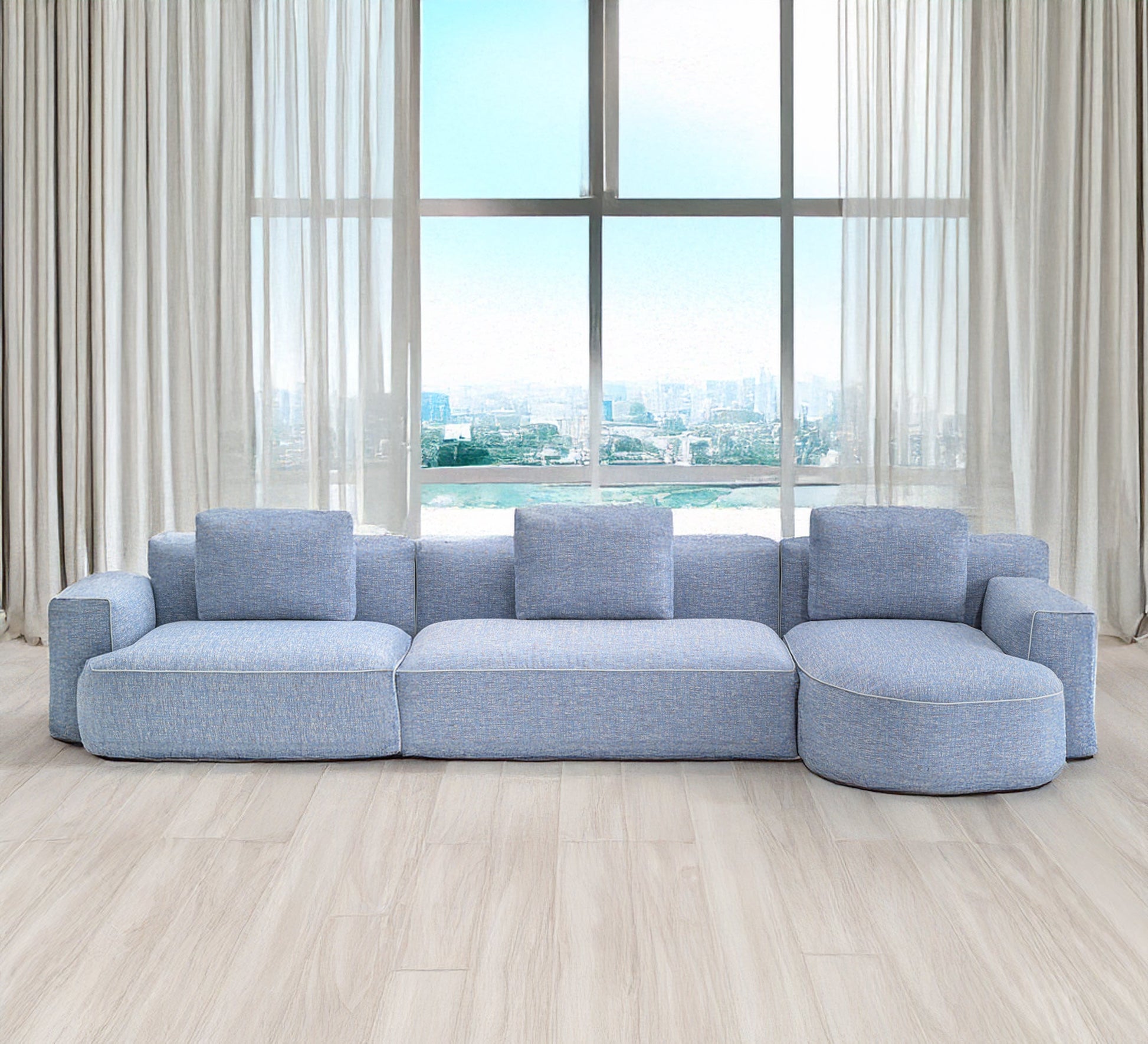 Three - piece corner with a distinctive design - Vitrine Furniture - Furniture