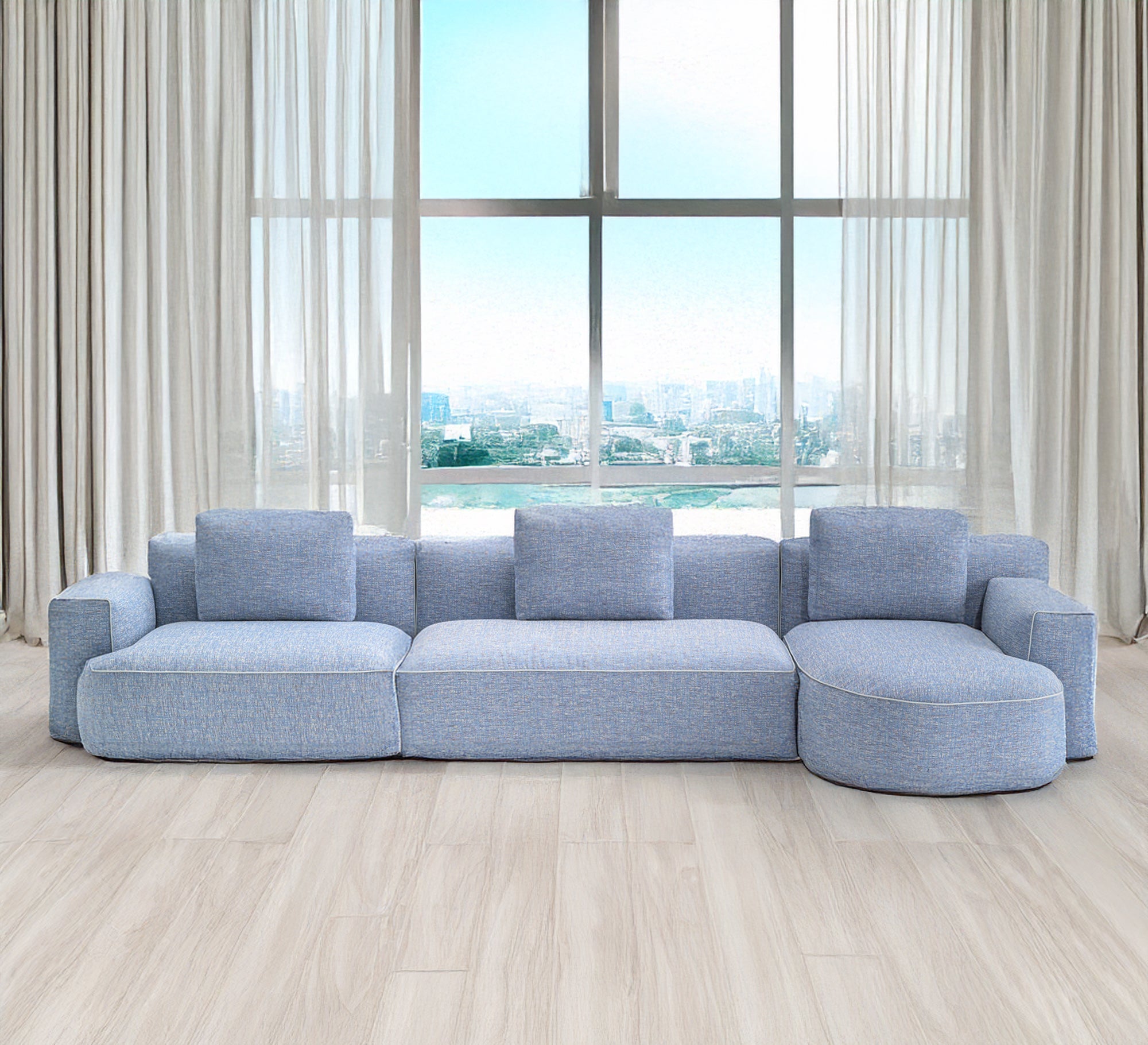 Three - piece corner with a distinctive design - Vitrine Furniture - Furniture