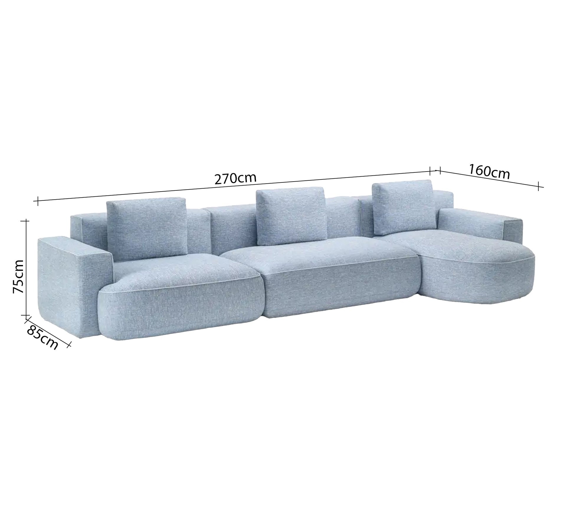 Three - piece corner with a distinctive design - Vitrine Furniture - Furniture