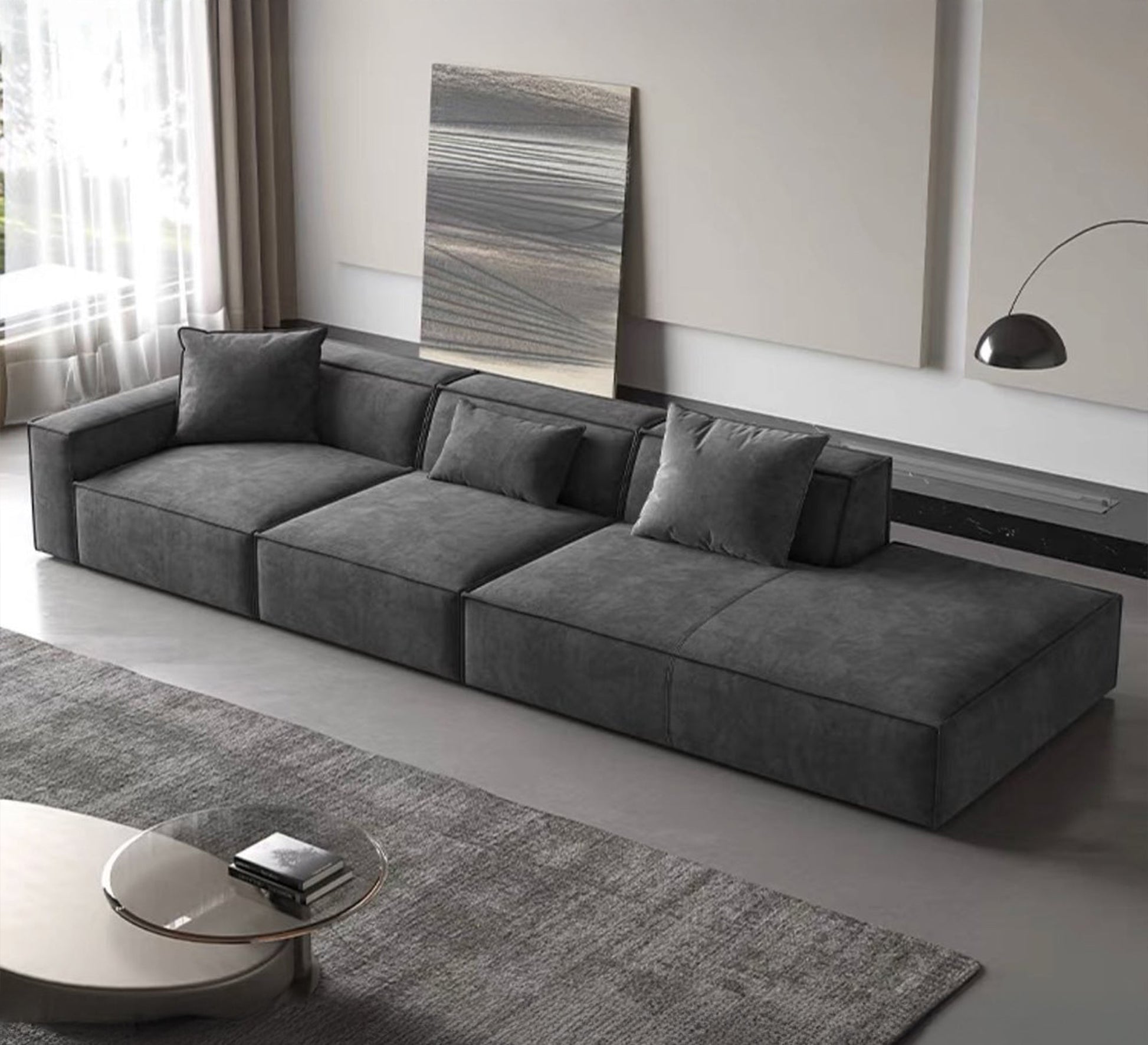 Three - piece flexible sofa - Vitrine Furniture - Furniture