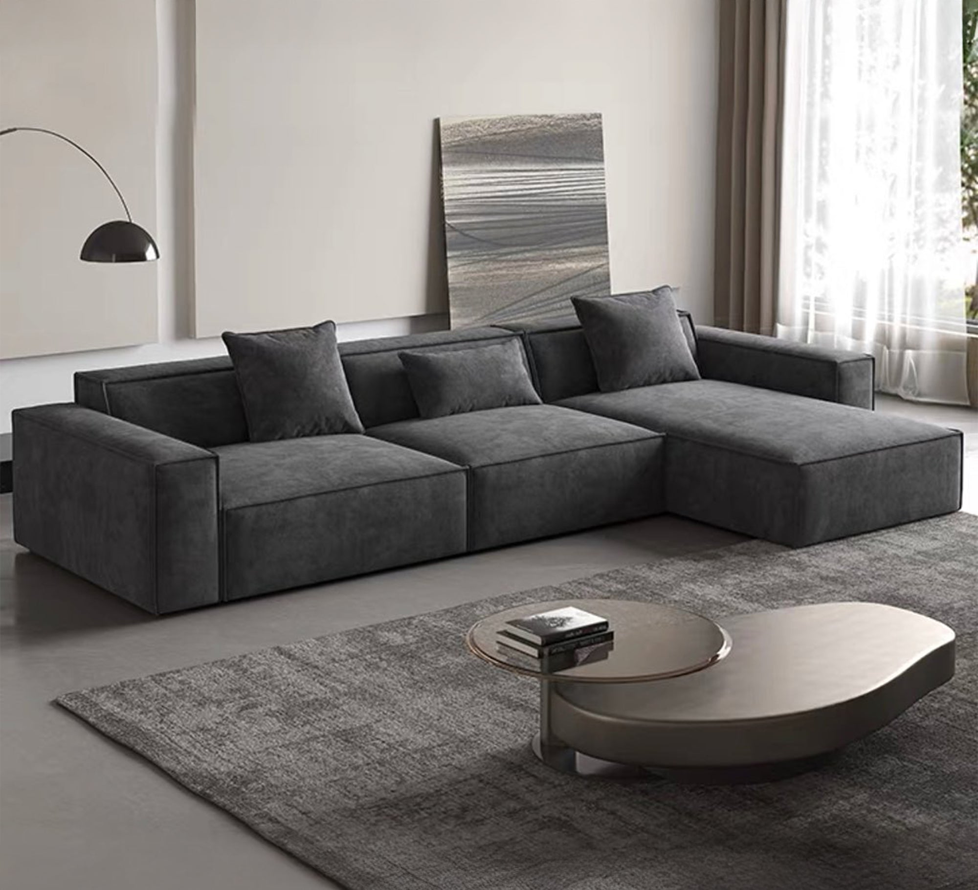 Three - piece flexible sofa - Vitrine Furniture - Furniture