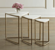 Three side tables with triangular tops - Vitrine Furniture - Furniture