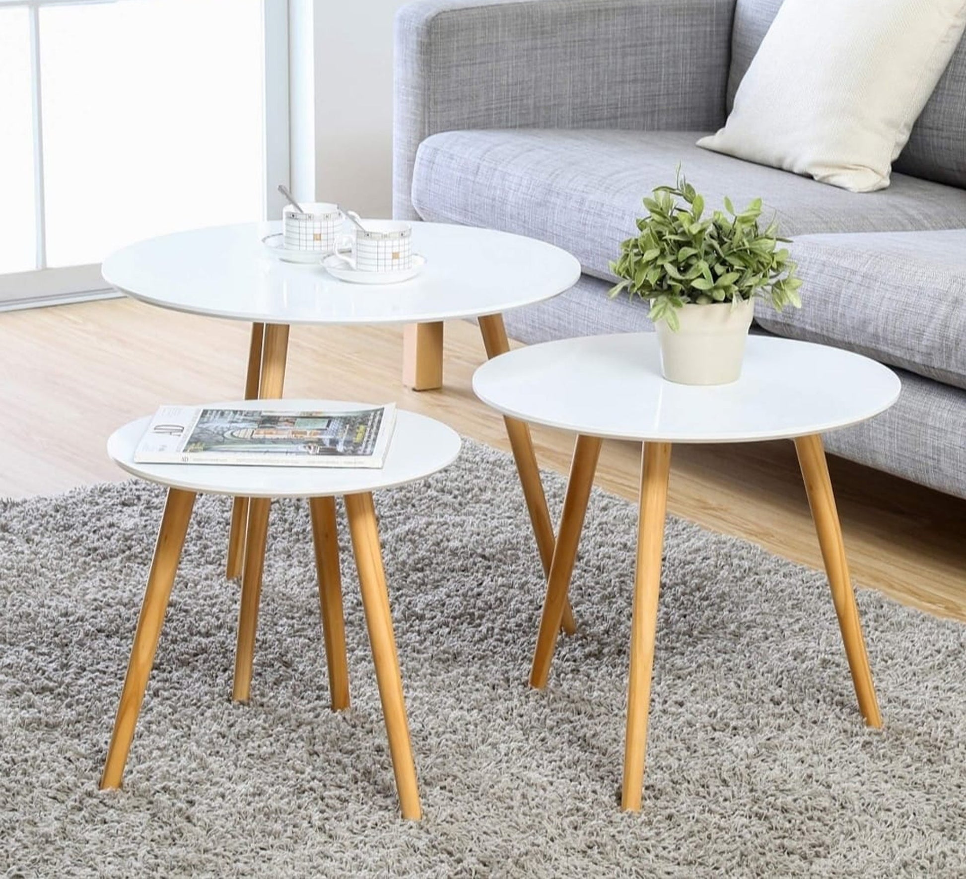 Three tables with a touch of simplicity to refresh your living space - Vitrine Furniture - Side Tables