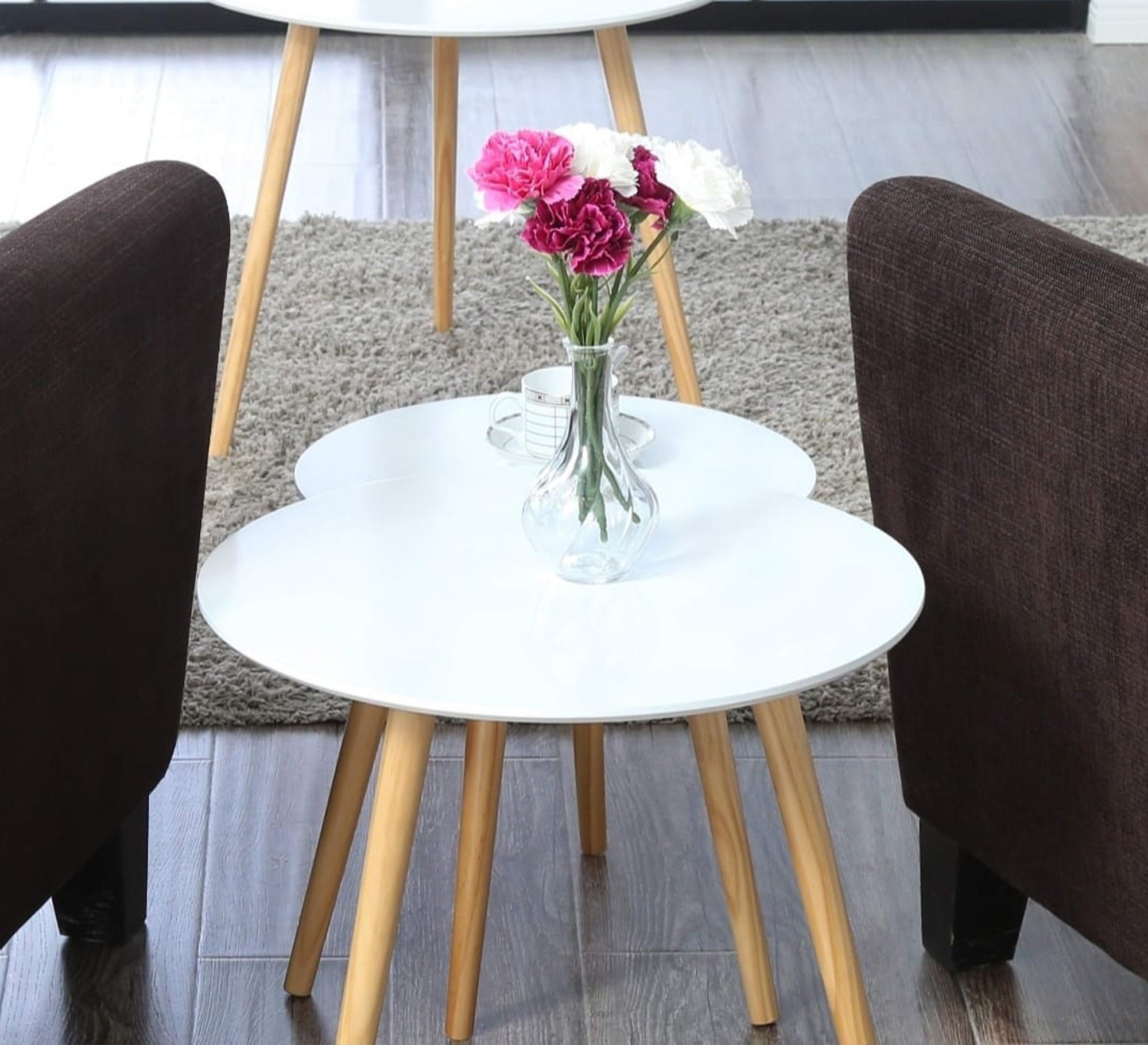 Three tables with a touch of simplicity to refresh your living space - Vitrine Furniture - Side Tables