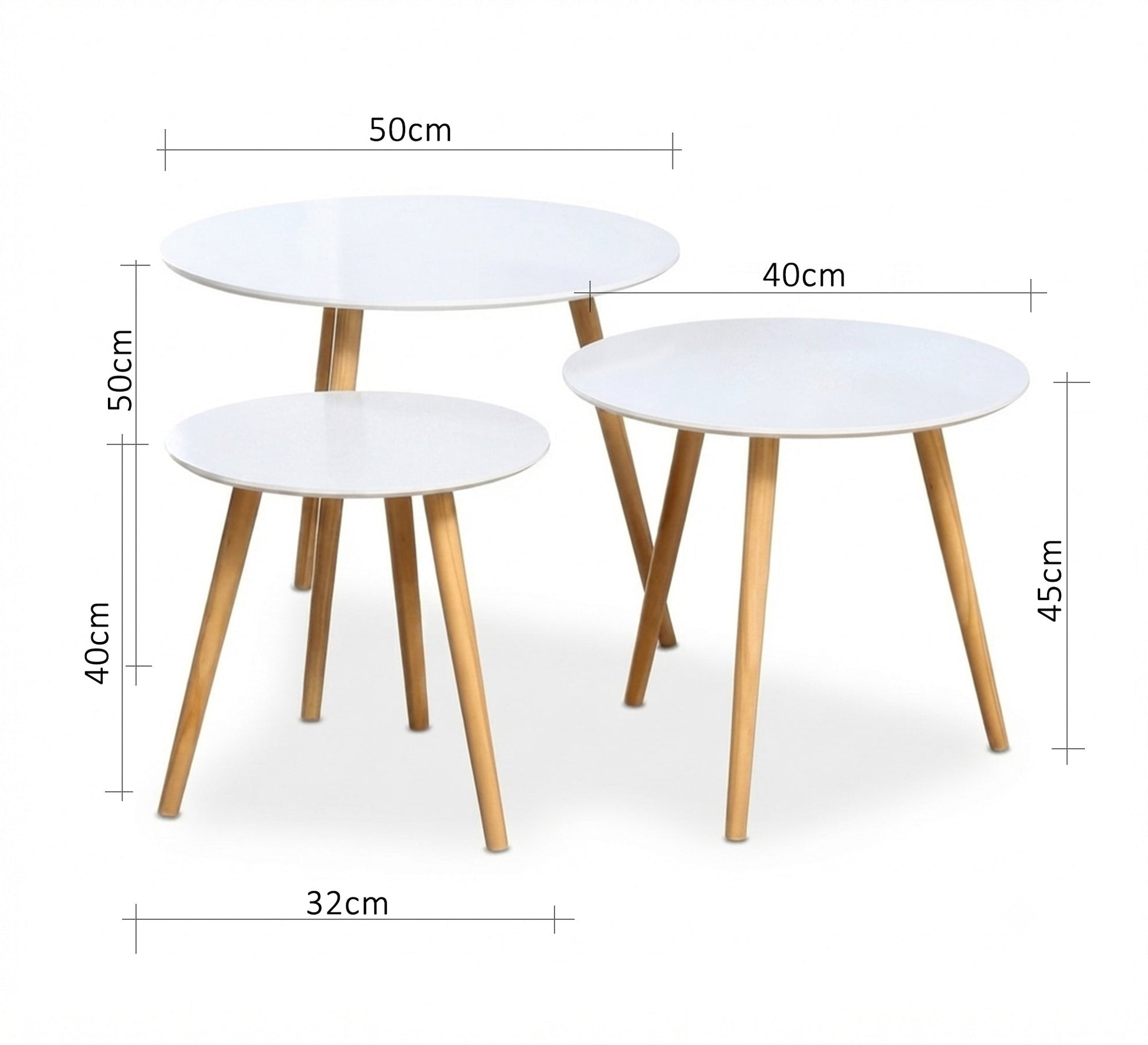 Three tables with a touch of simplicity to refresh your living space - Vitrine Furniture - Side Tables