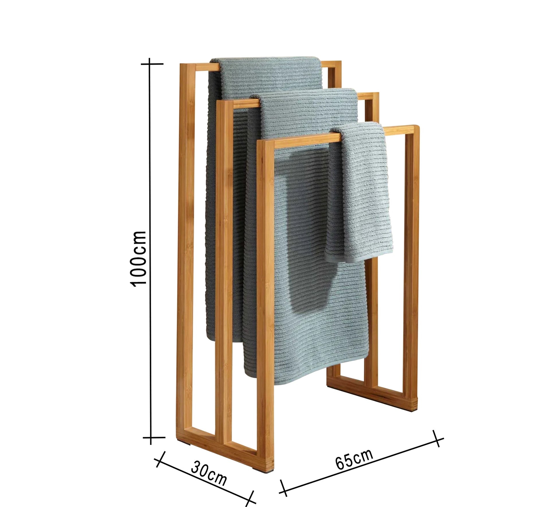Three - Tier Towel Rack - Vitrine Furniture - Furniture
