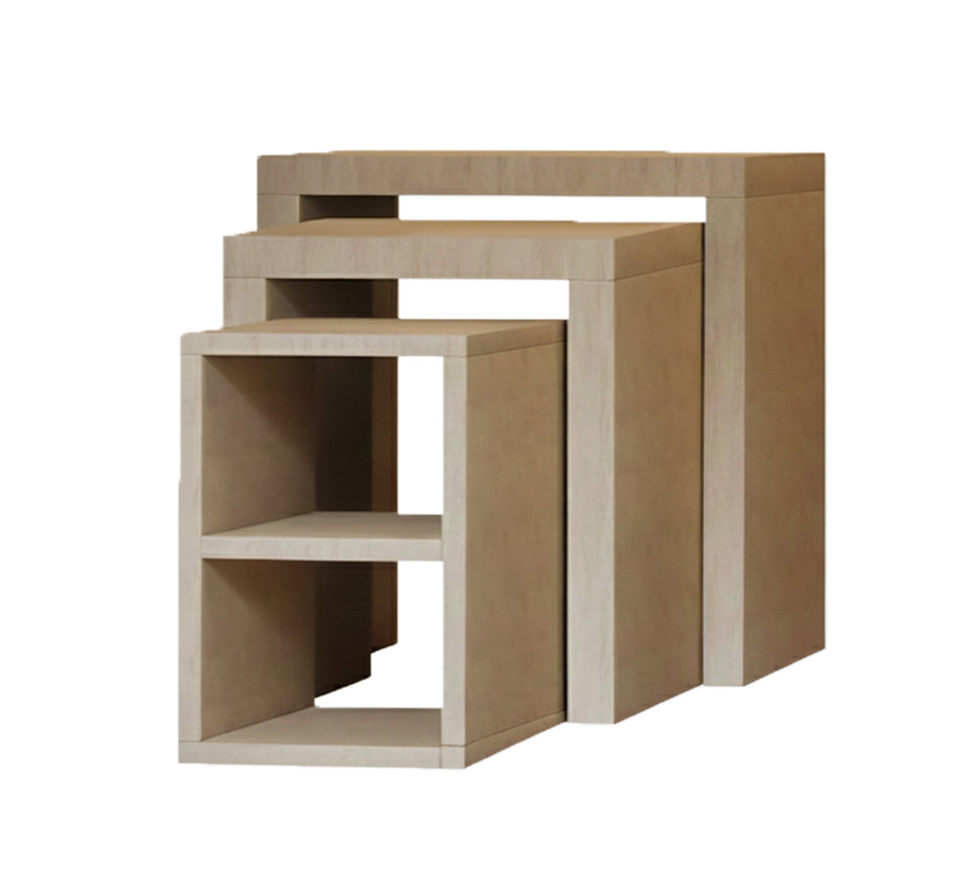 Three - tiered multi - purpose table - Vitrine Furniture - Side Tables