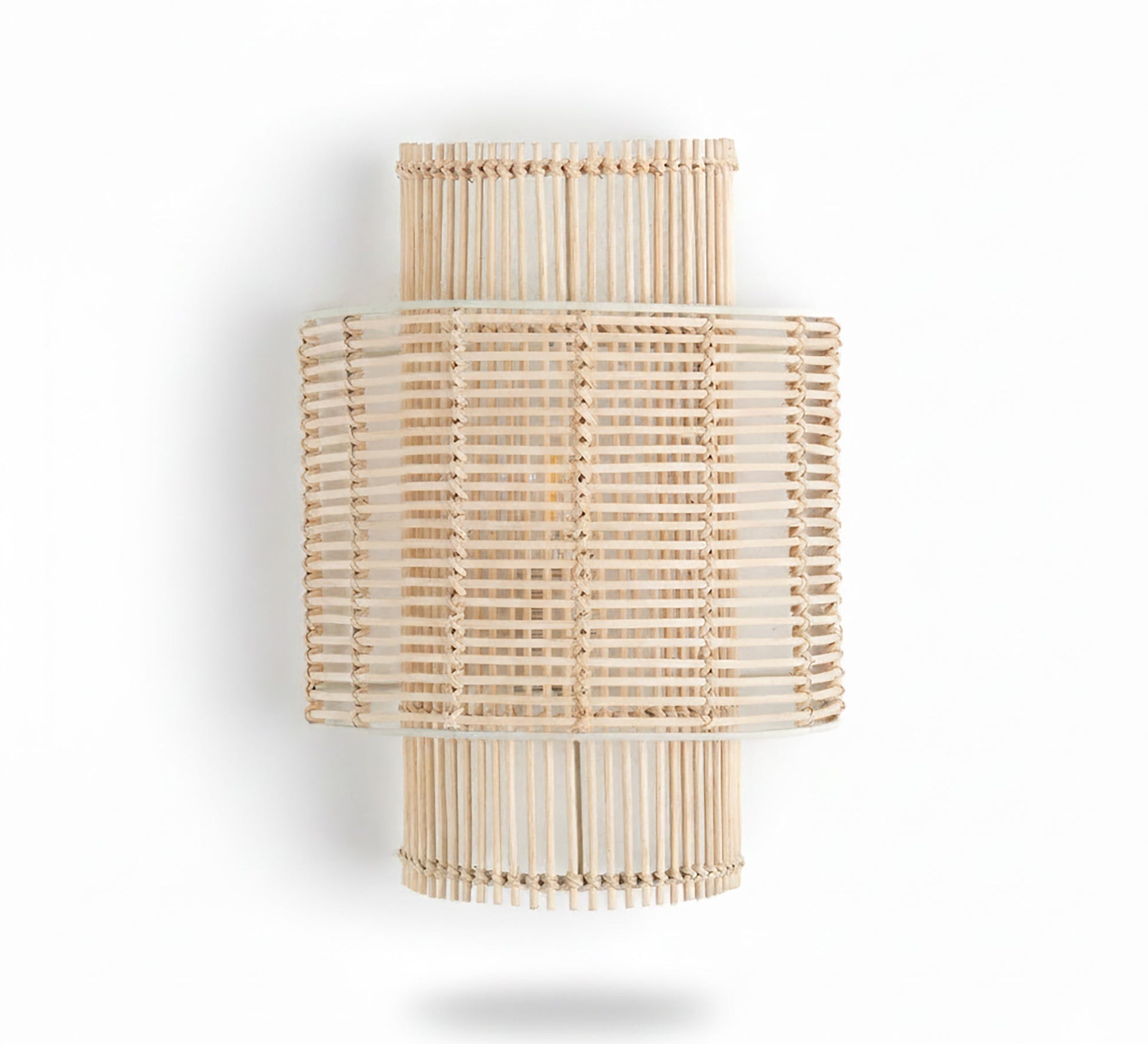 Tiered bamboo wall sconce - Vitrine Furniture - Wall Sconce