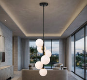 Tiered vertical ceiling chandelier - Vitrine Furniture - Ceiling lights