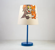 Tom and Jerry Lamp: A fun light for your child's room with a blue base. - Vitrine Furniture - Lighting