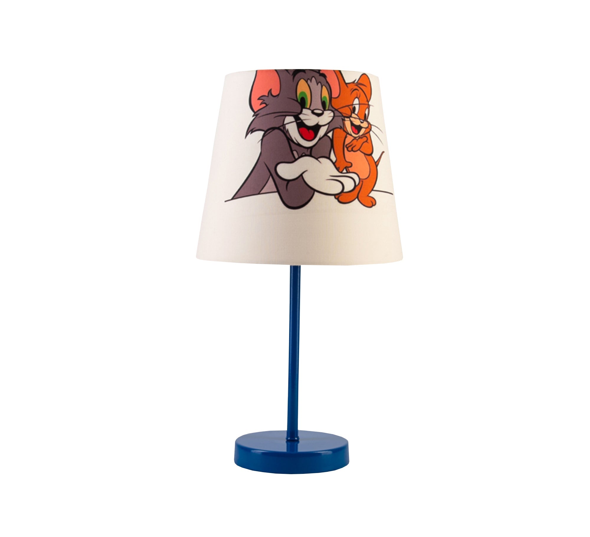 Tom and Jerry Lamp: A fun light for your child's room with a blue base. - Vitrine Furniture - Lighting