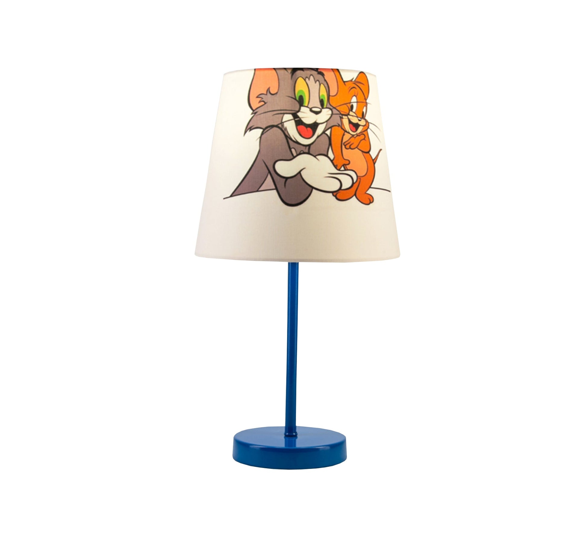 Tom and Jerry Lamp: A fun light for your child's room with a blue base. - Vitrine Furniture - Lighting