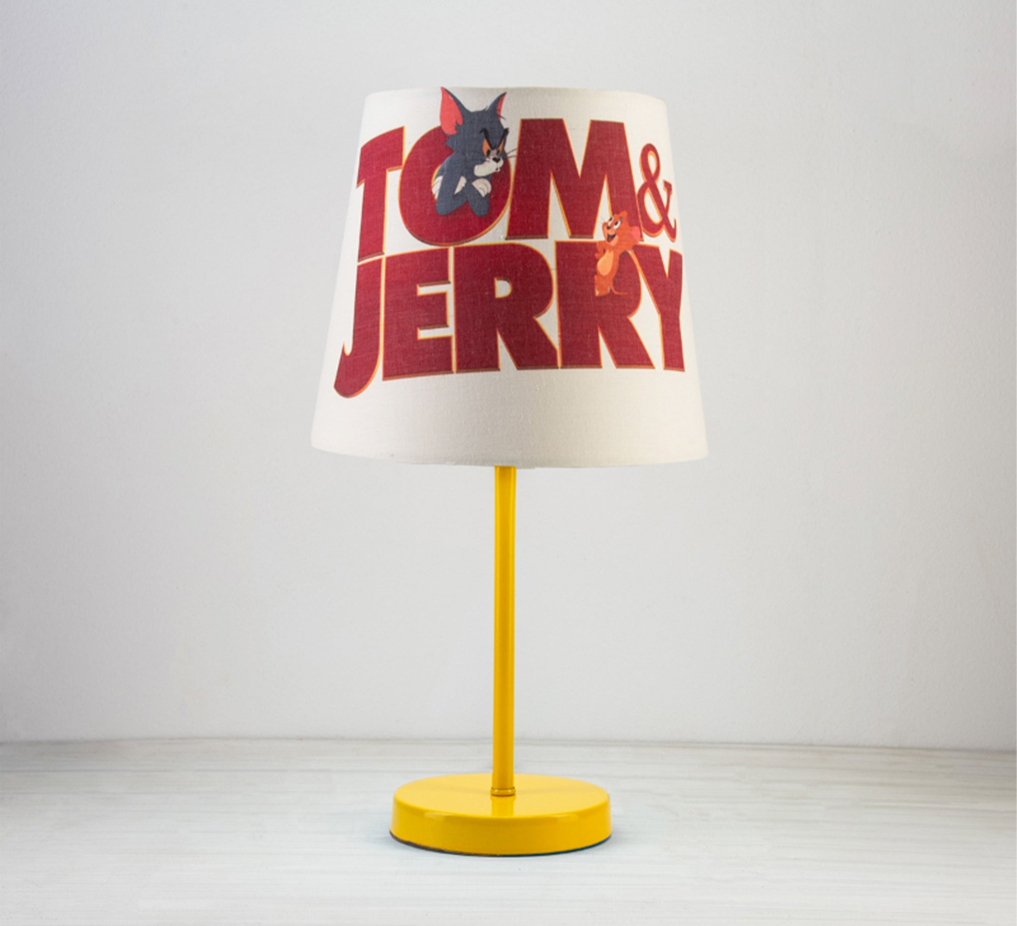 Tom and Jerry Lamp for Fun, Light, Decor, Kids with Golden Base - Vitrine Furniture - Lighting