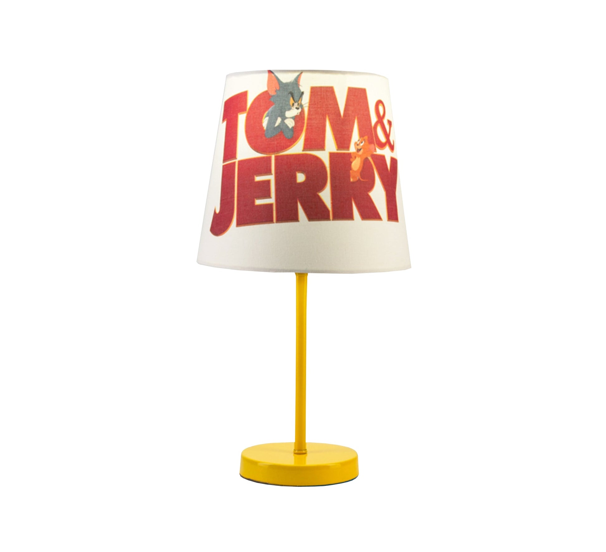 Tom and Jerry Lamp for Fun, Light, Decor, Kids with Golden Base - Vitrine Furniture - Lighting