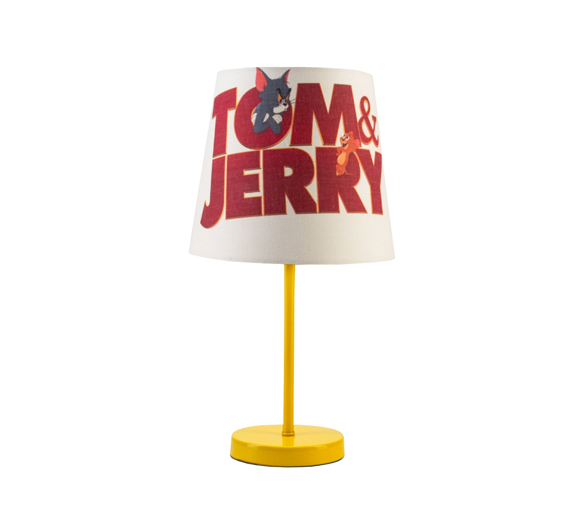 Tom and Jerry Lamp for Fun, Light, Decor, Kids with Golden Base - Vitrine Furniture - Lighting