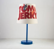 Tom and Jerry Lamp : Fun, Light, Decor, Kids with Blue Base - Vitrine Furniture - Lighting