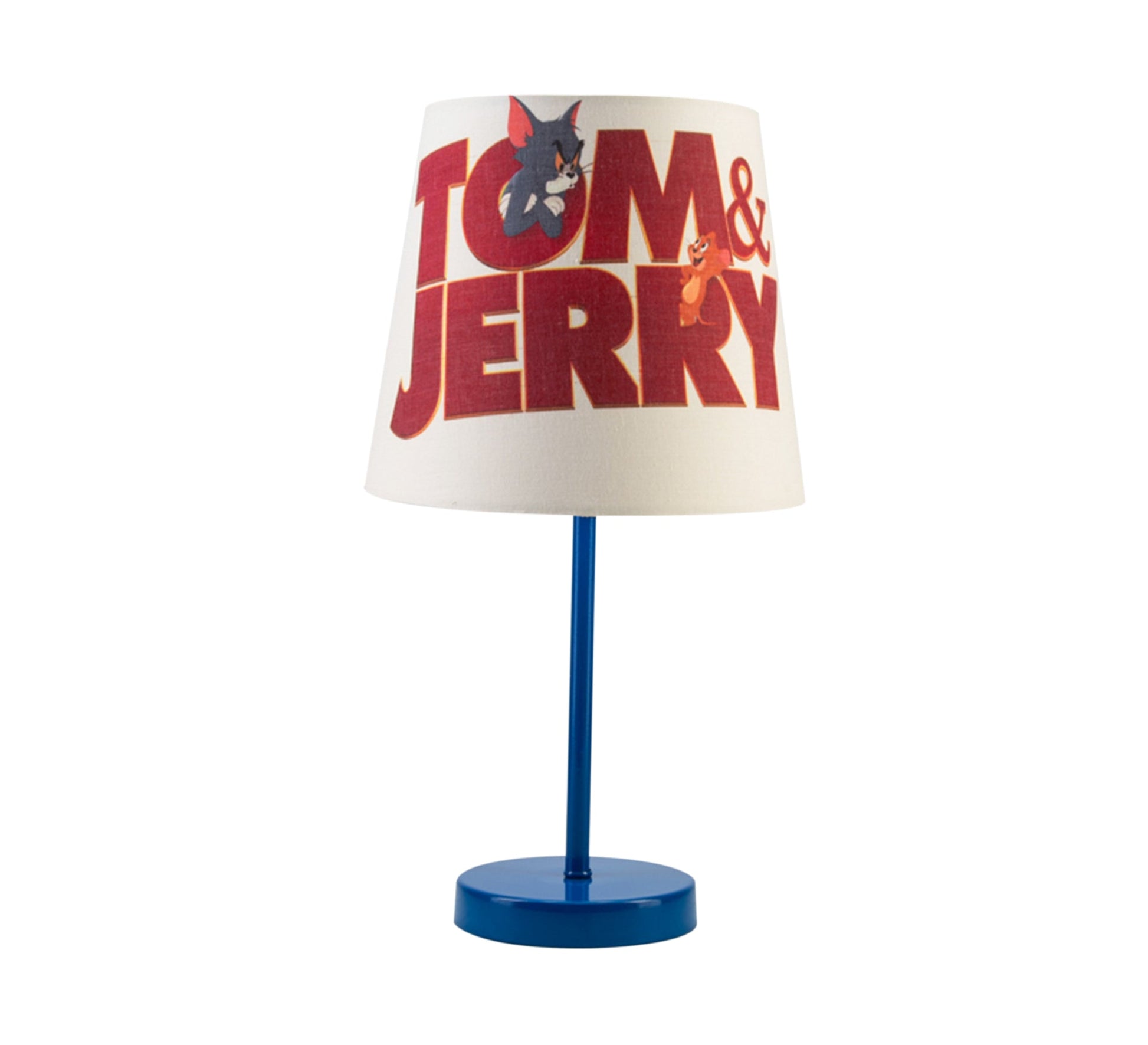 Tom and Jerry Lamp : Fun, Light, Decor, Kids with Blue Base - Vitrine Furniture - Lighting