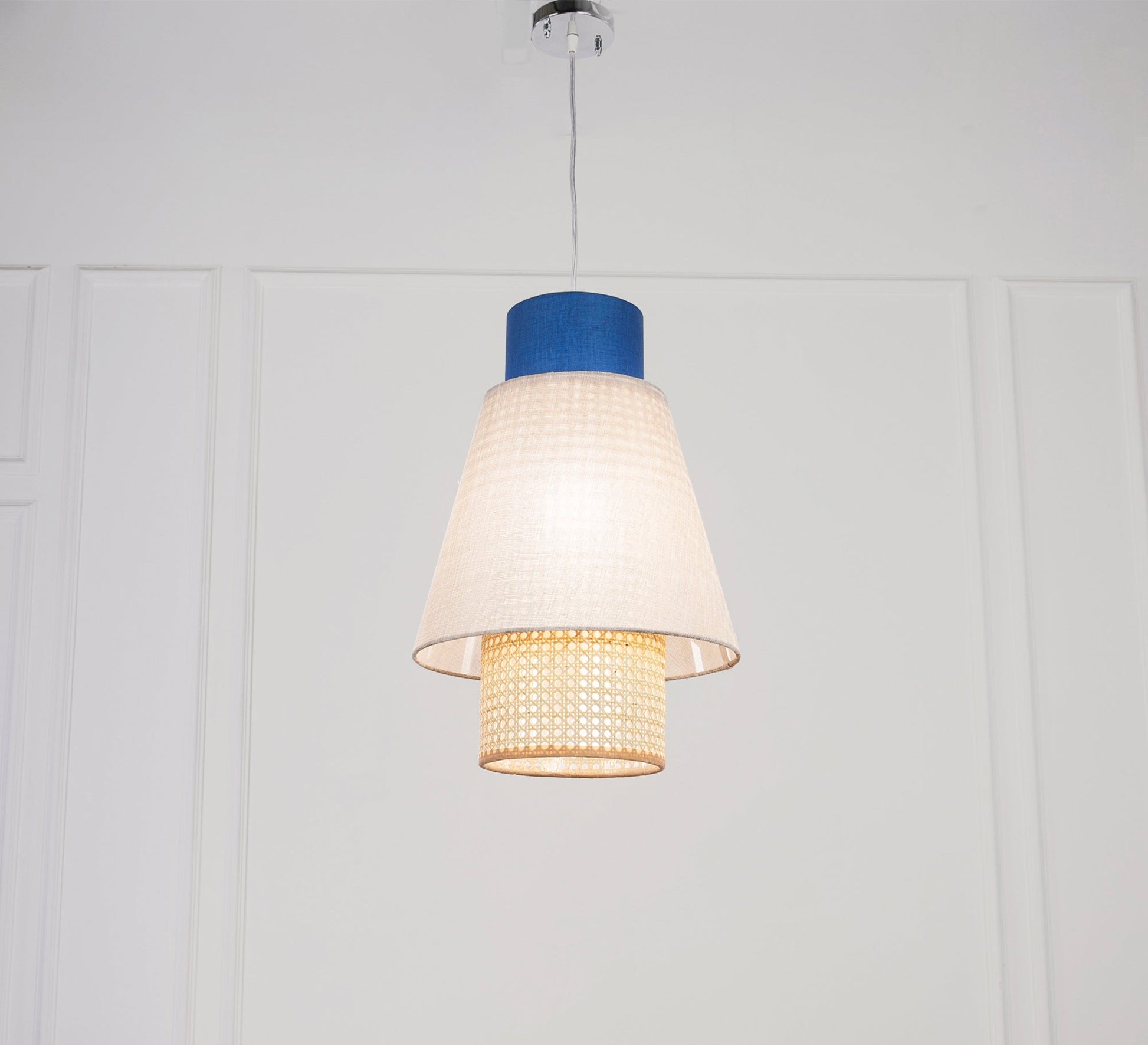 Tri - Color Cylindrical Ceiling Pendant - Vitrine Furniture - Lighting