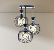 Triple Ceiling Pendant Chandelier with Modern Design - Vitrine Furniture - Lighting