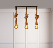 Triple Chandelier Made of Cables - Vitrine Furniture - Lighting