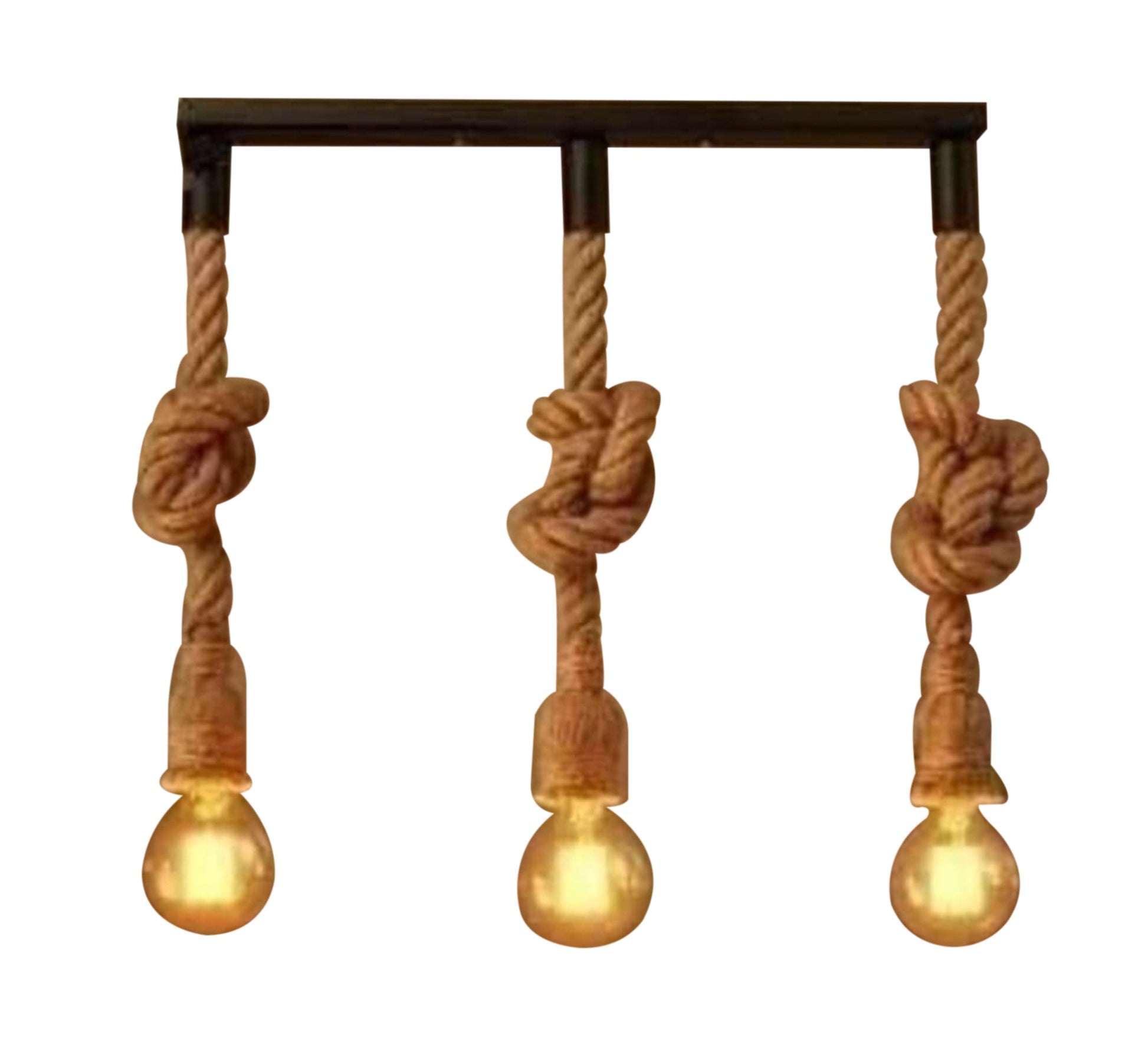 Triple Chandelier Made of Cables - Vitrine Furniture - Lighting