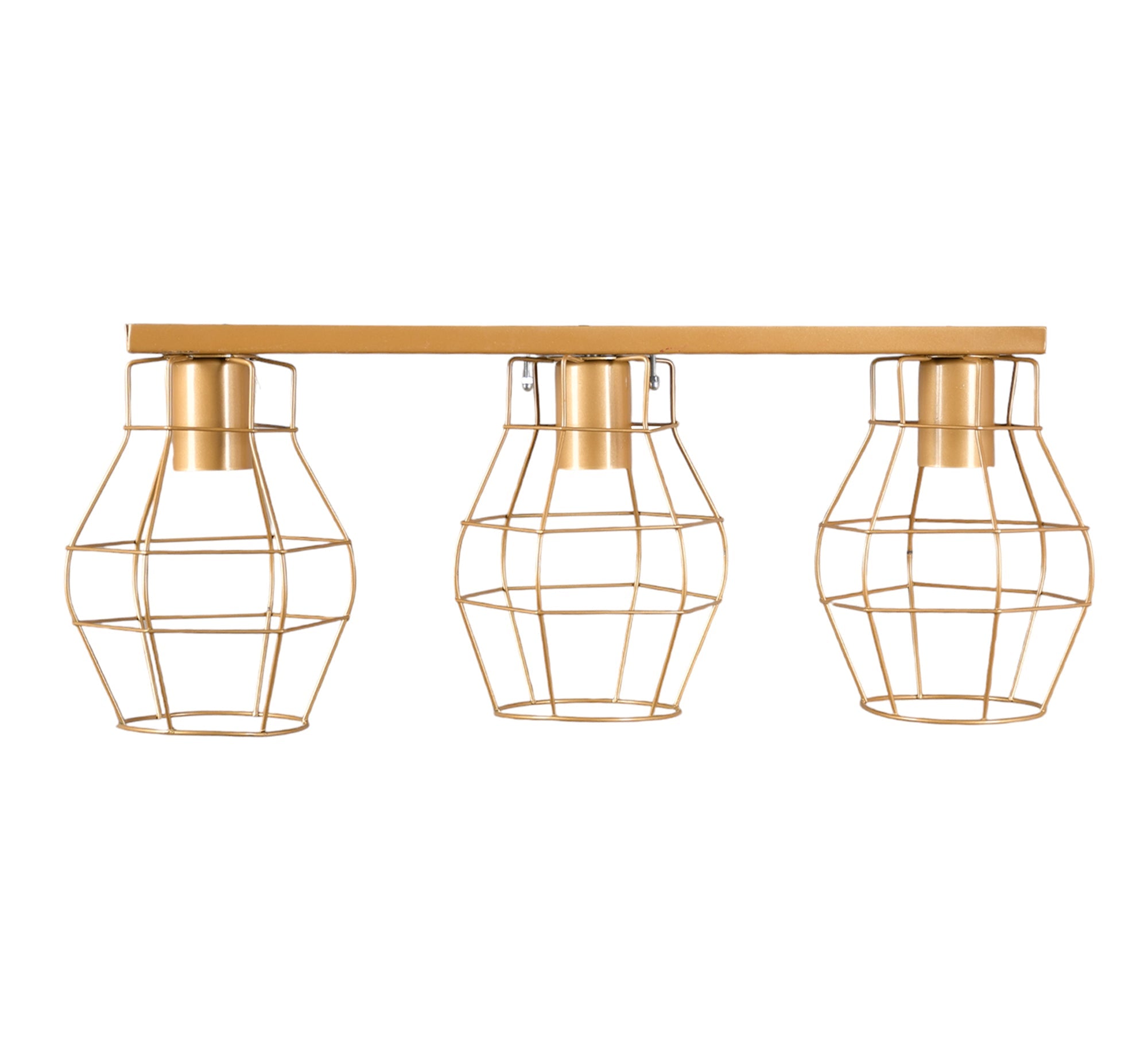 Triple metal ceiling lamp - Vitrine Furniture - Lighting