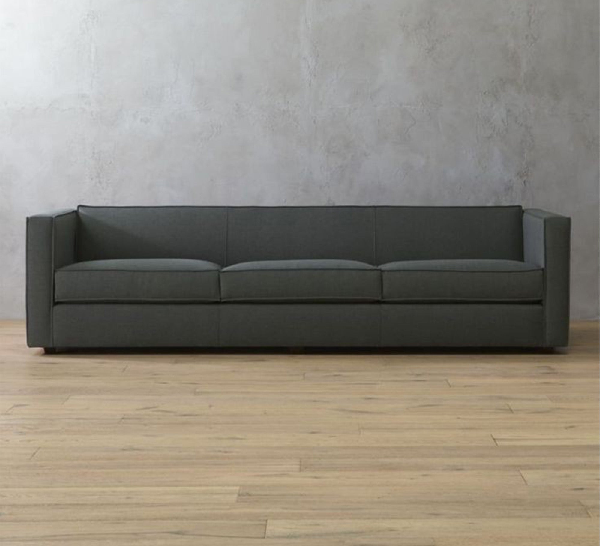Triple sofa in gray color - Vitrine Furniture - Living room Sofas
