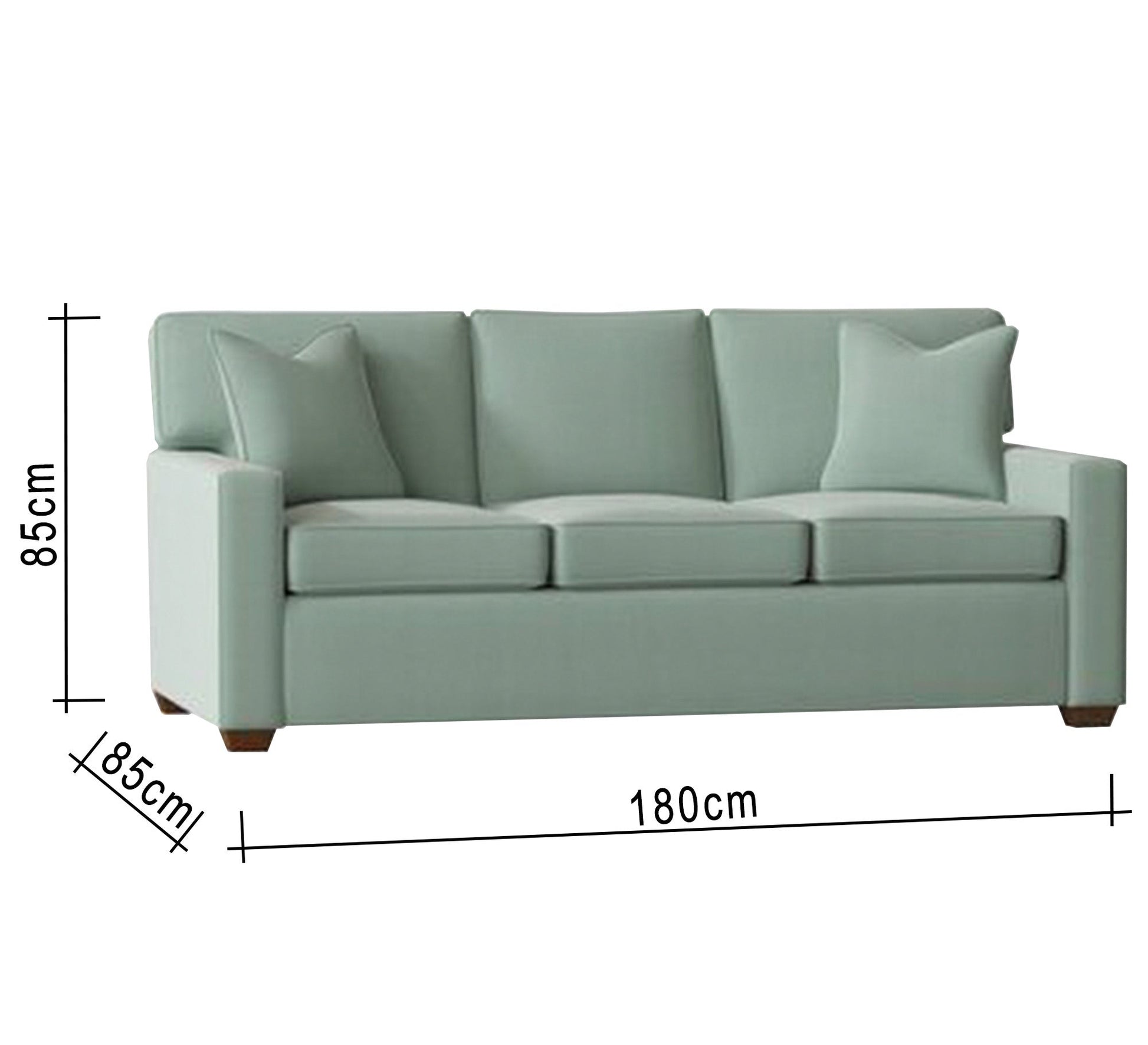Triple sofa mint green - Vitrine Furniture - Living room Sofas