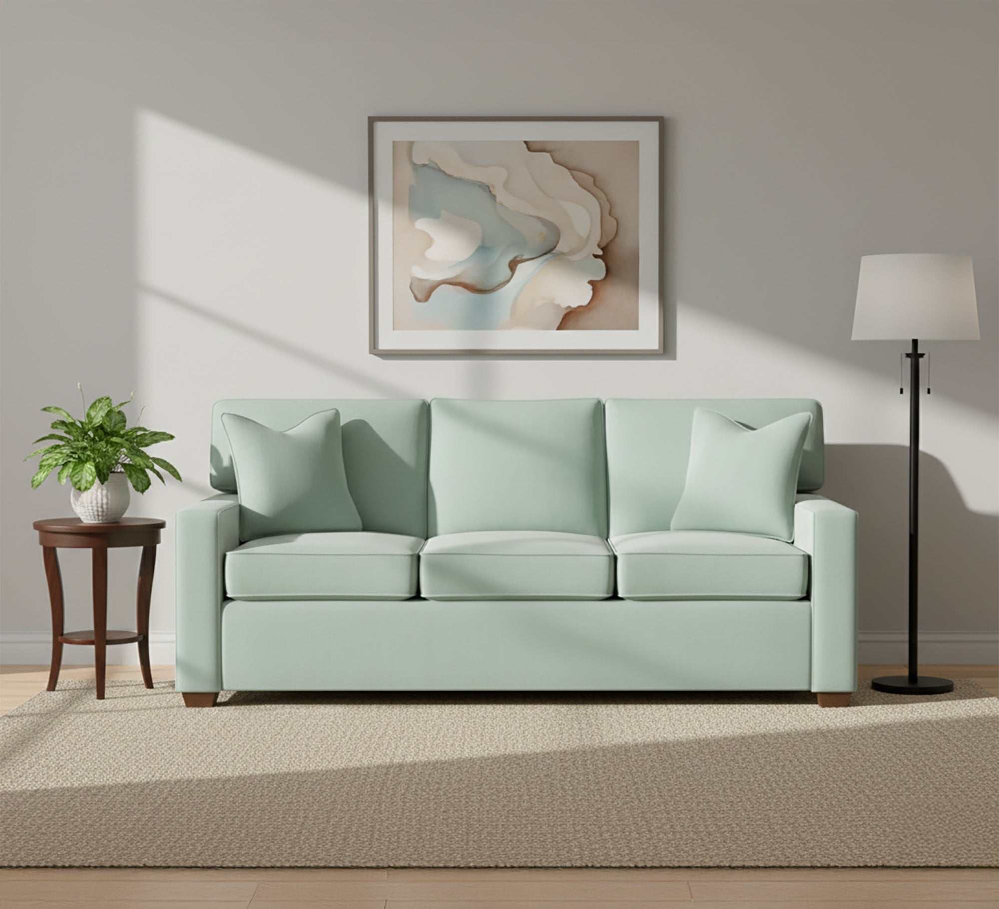 Triple sofa mint green - Vitrine Furniture - Living room Sofas