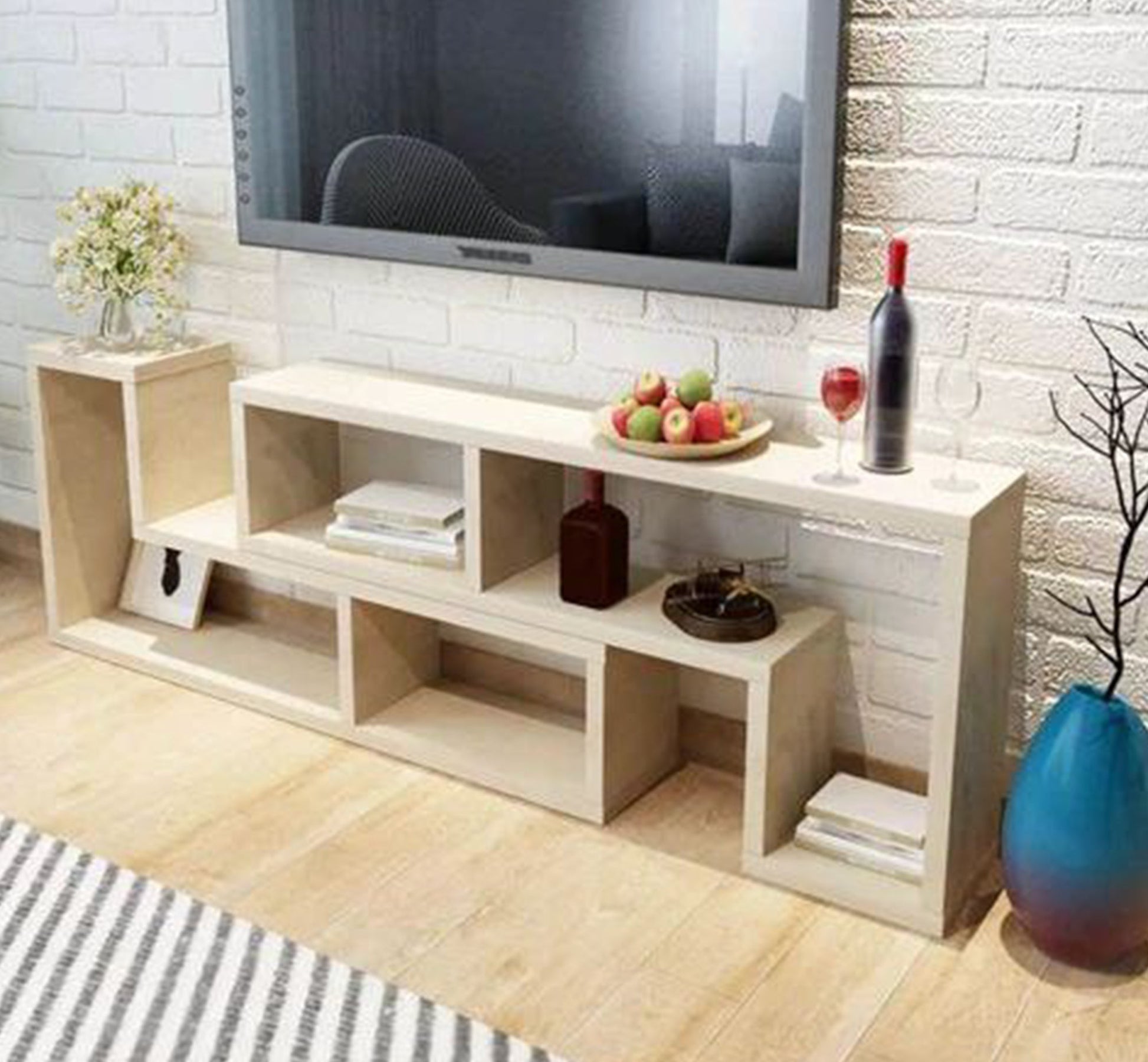 TV cabinet (2 pieces) - Vitrine Furniture - TV Table & Cabinet