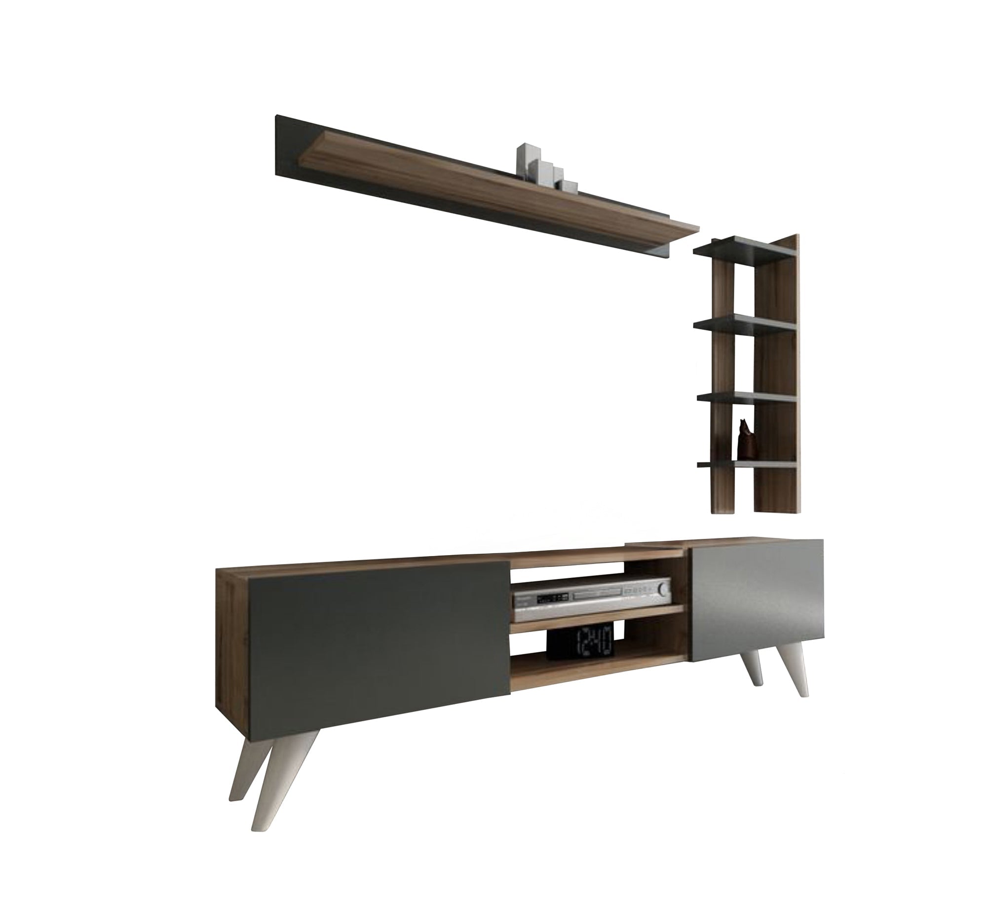TV cabinet with three units - Vitrine Furniture - Furniture