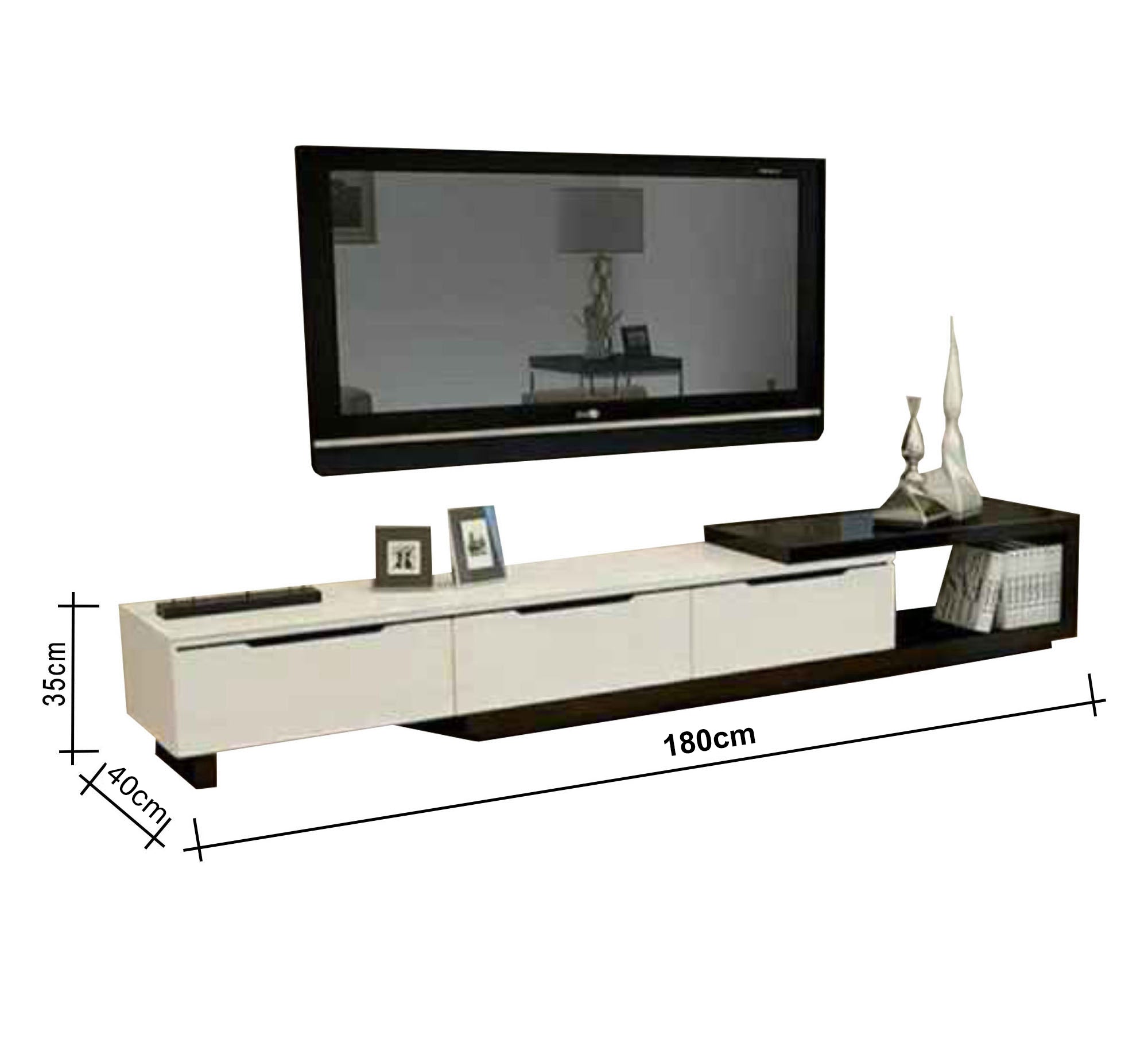 TV desk and table in neutral colors - Vitrine Furniture - Furniture
