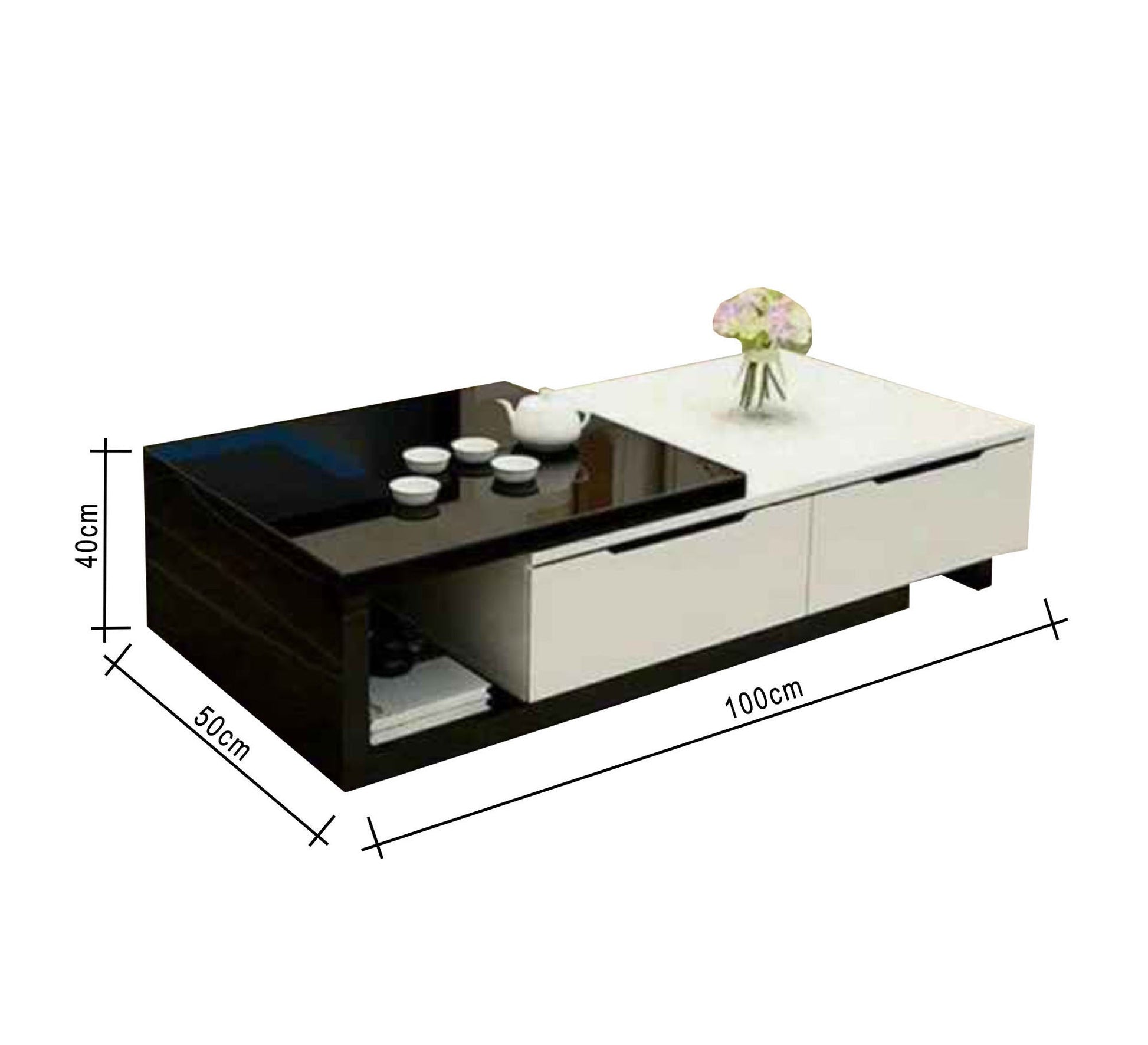 TV desk and table in neutral colors - Vitrine Furniture - Furniture