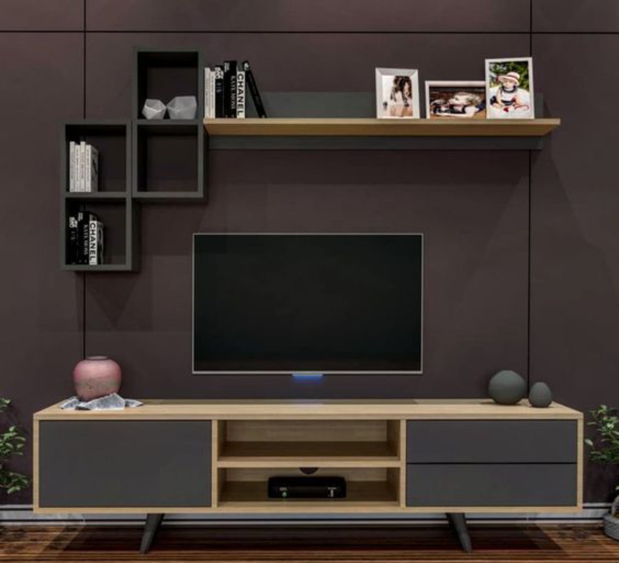 TV Library: Sleek, Modern Entertainment Units - Vitrine Furniture - Furniture