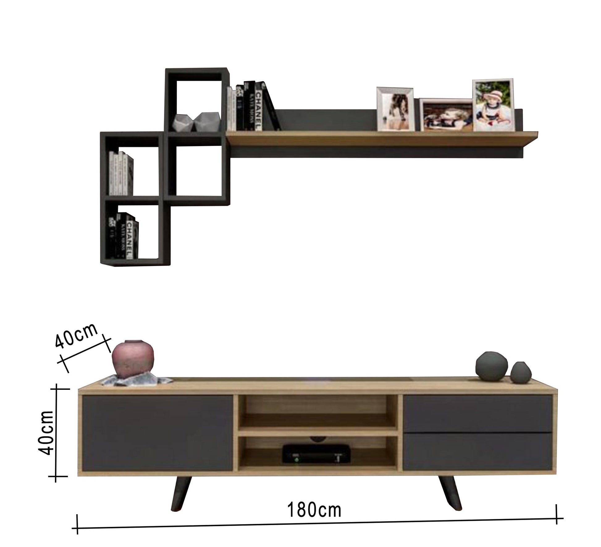 TV Library: Sleek, Modern Entertainment Units - Vitrine Furniture - Furniture