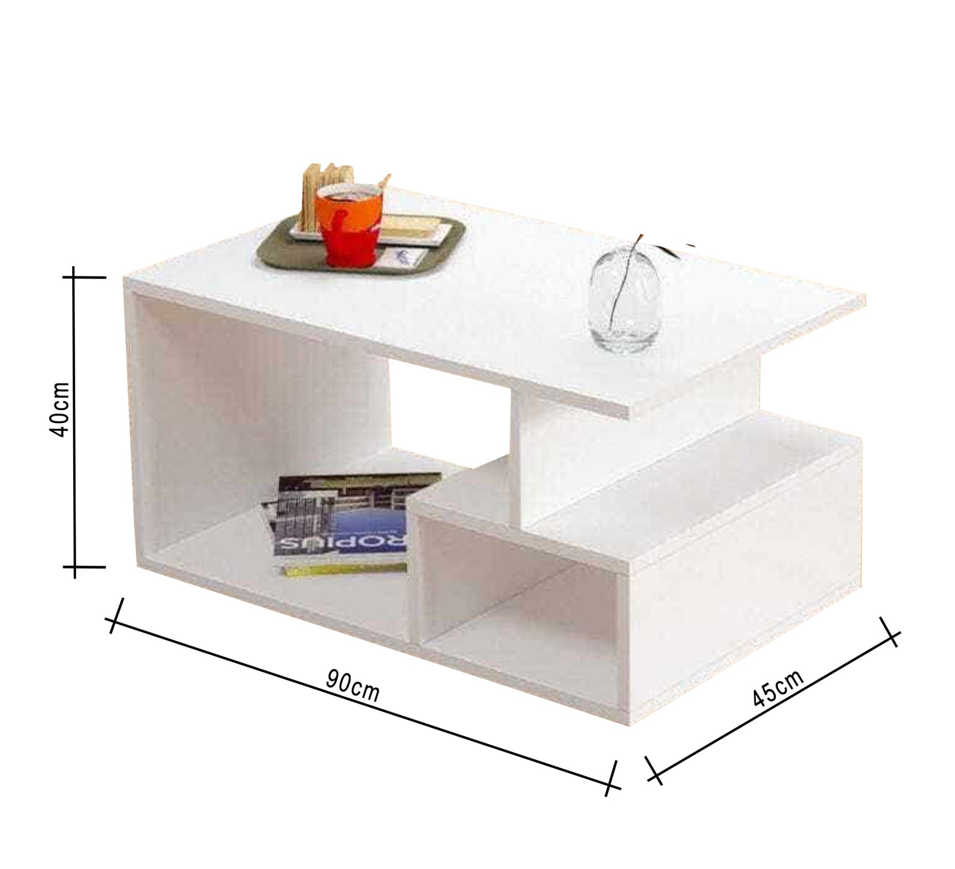 TV library with table - Vitrine Furniture - Furniture