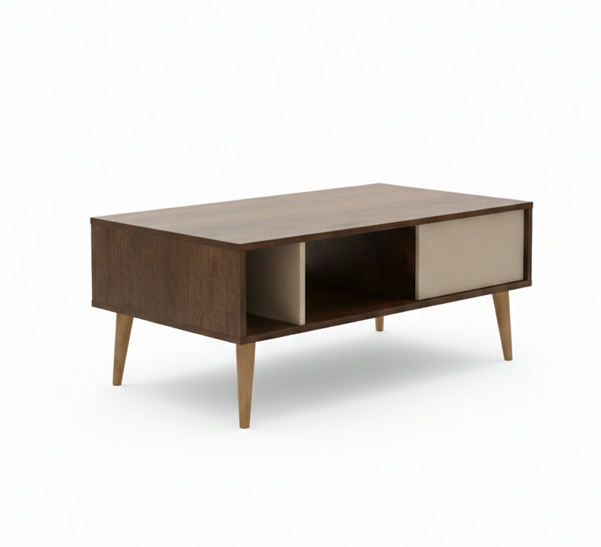 TV stand set with a modern coffee table - Vitrine Furniture - TV Table & Cabinet