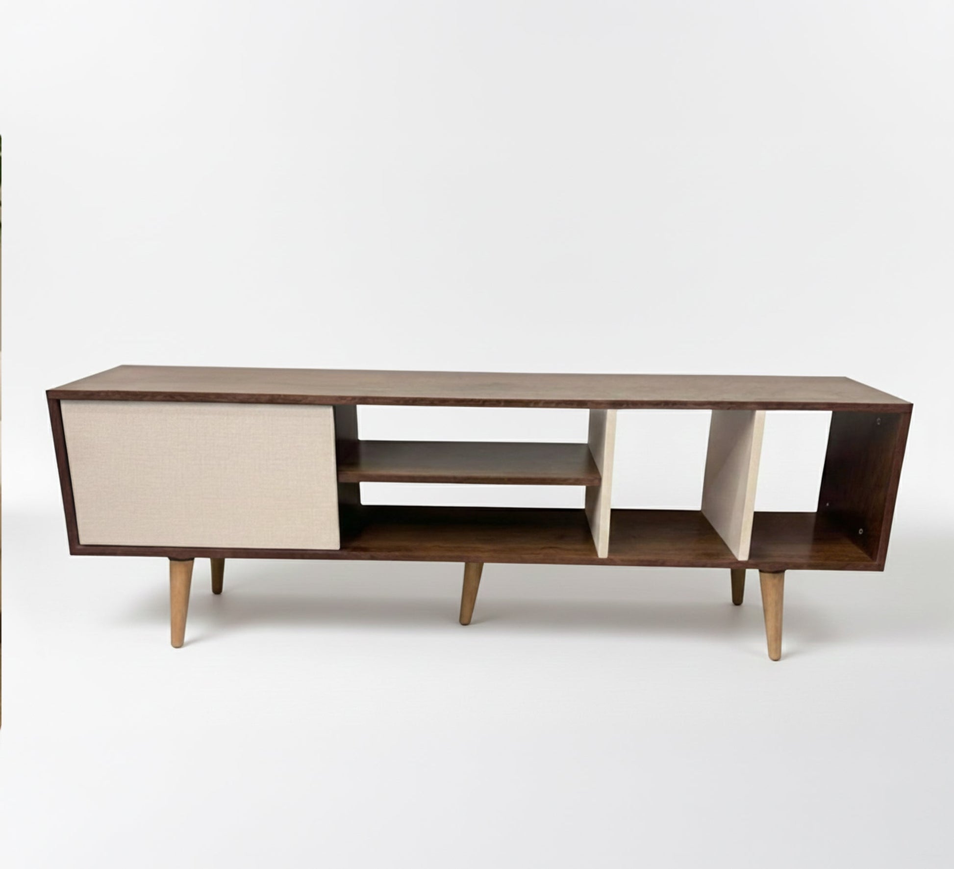 TV stand set with a modern coffee table - Vitrine Furniture - TV Table & Cabinet