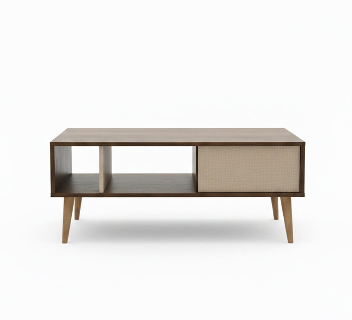 TV stand set with a modern coffee table - Vitrine Furniture - TV Table & Cabinet