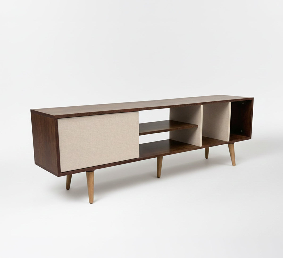 TV stand set with a modern coffee table - Vitrine Furniture - TV Table & Cabinet