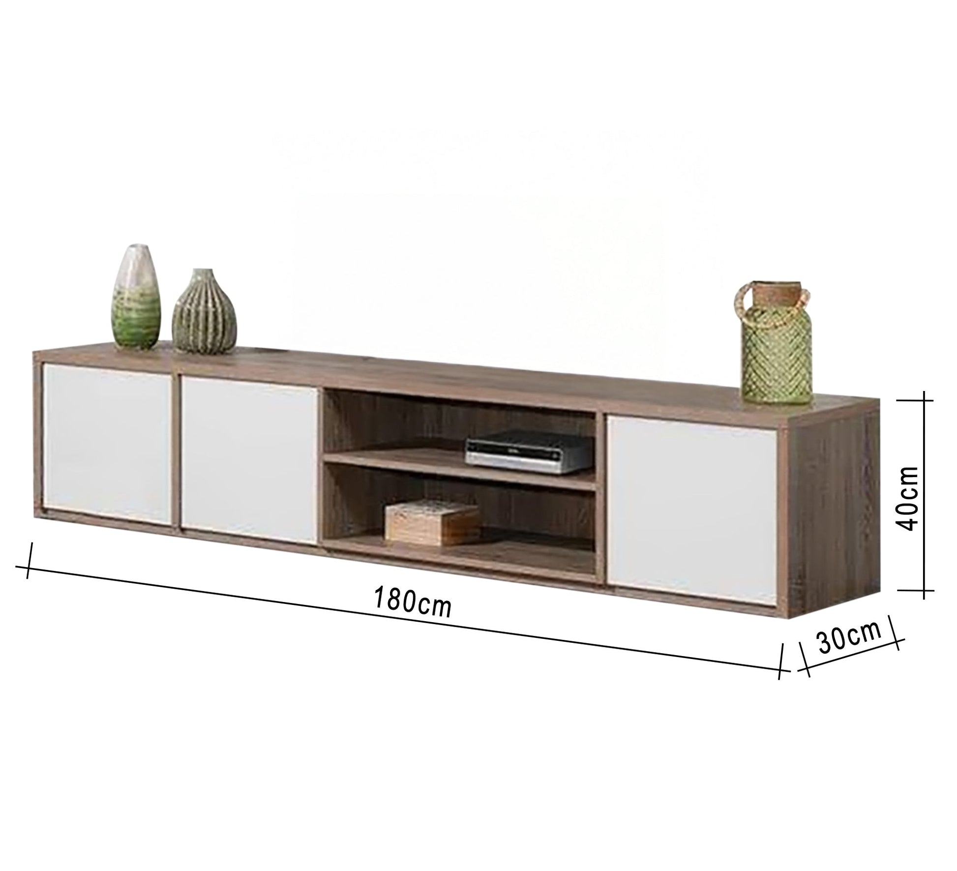 TV Table: Sleek Design with Ample Storage - Vitrine Furniture - Furniture