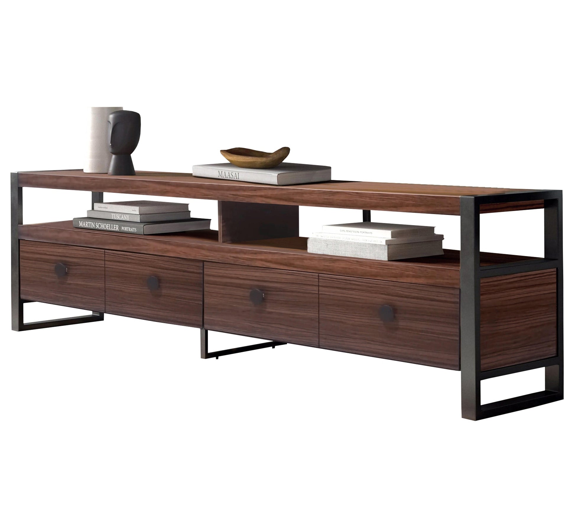 TV table with four drawers and two shelves - Vitrine Furniture - Furniture