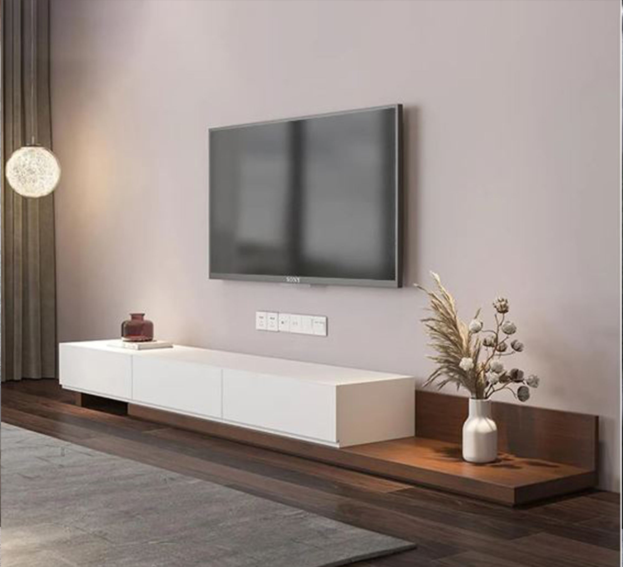 TV table with overlapping pieces - Vitrine Furniture - Furniture
