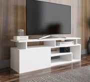 TV table with Overlapping shelves - Vitrine Furniture - TV Table & Cabinet