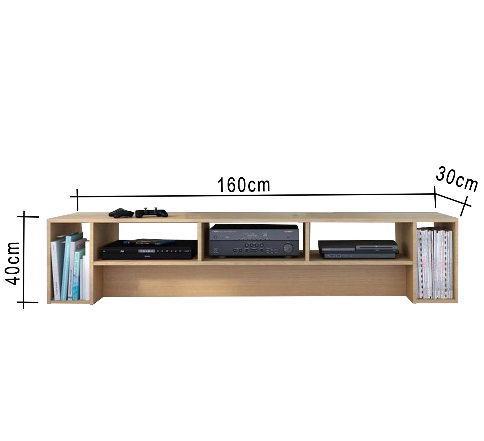 TV table with sideboards - Vitrine Furniture - TV Table & Cabinet