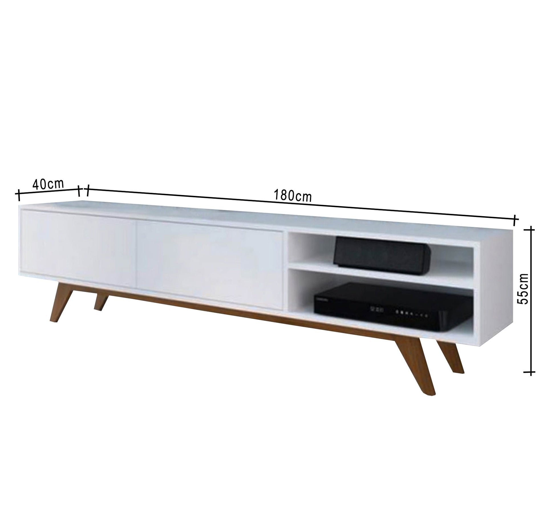 TV table with touch door - Vitrine Furniture - Furniture