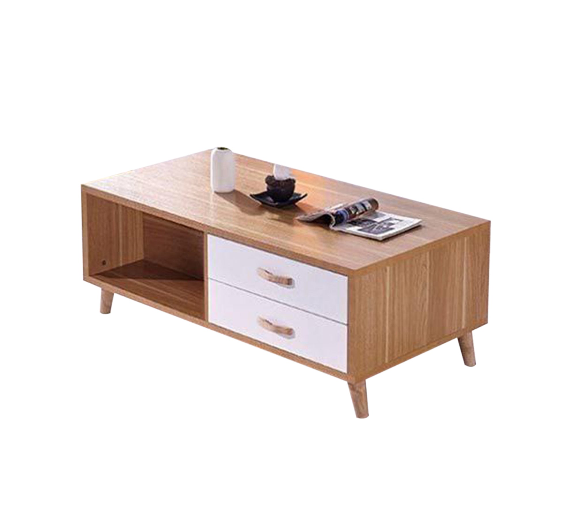 TV unit and table with a simple design - Vitrine Furniture - Furniture