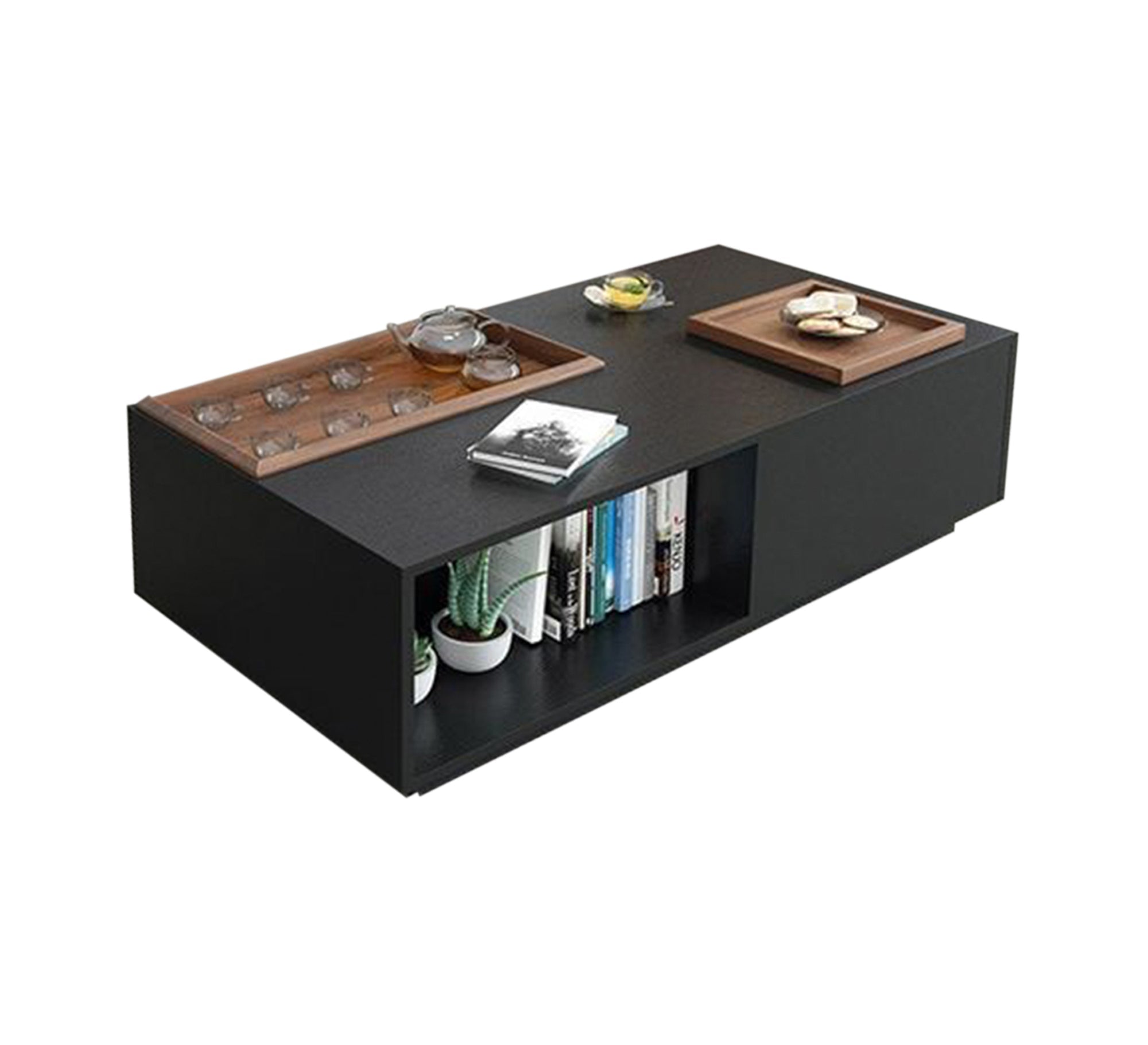 TV unit and terrace with overlapping pieces - Vitrine Furniture - Furniture