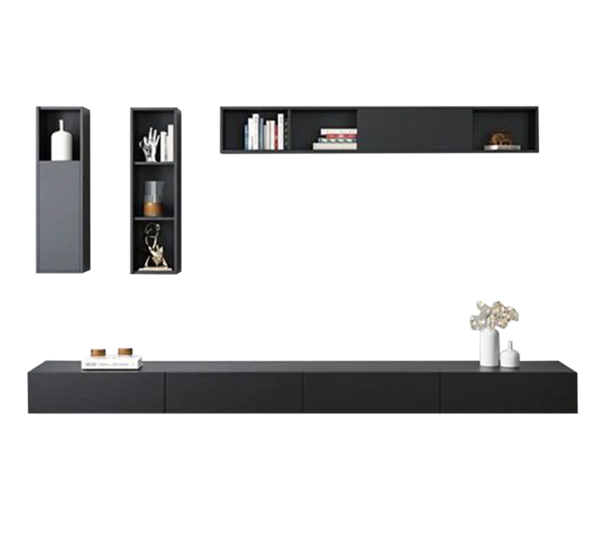 TV Unit: Sleek Design with Ample Storage - Vitrine Furniture - Furniture