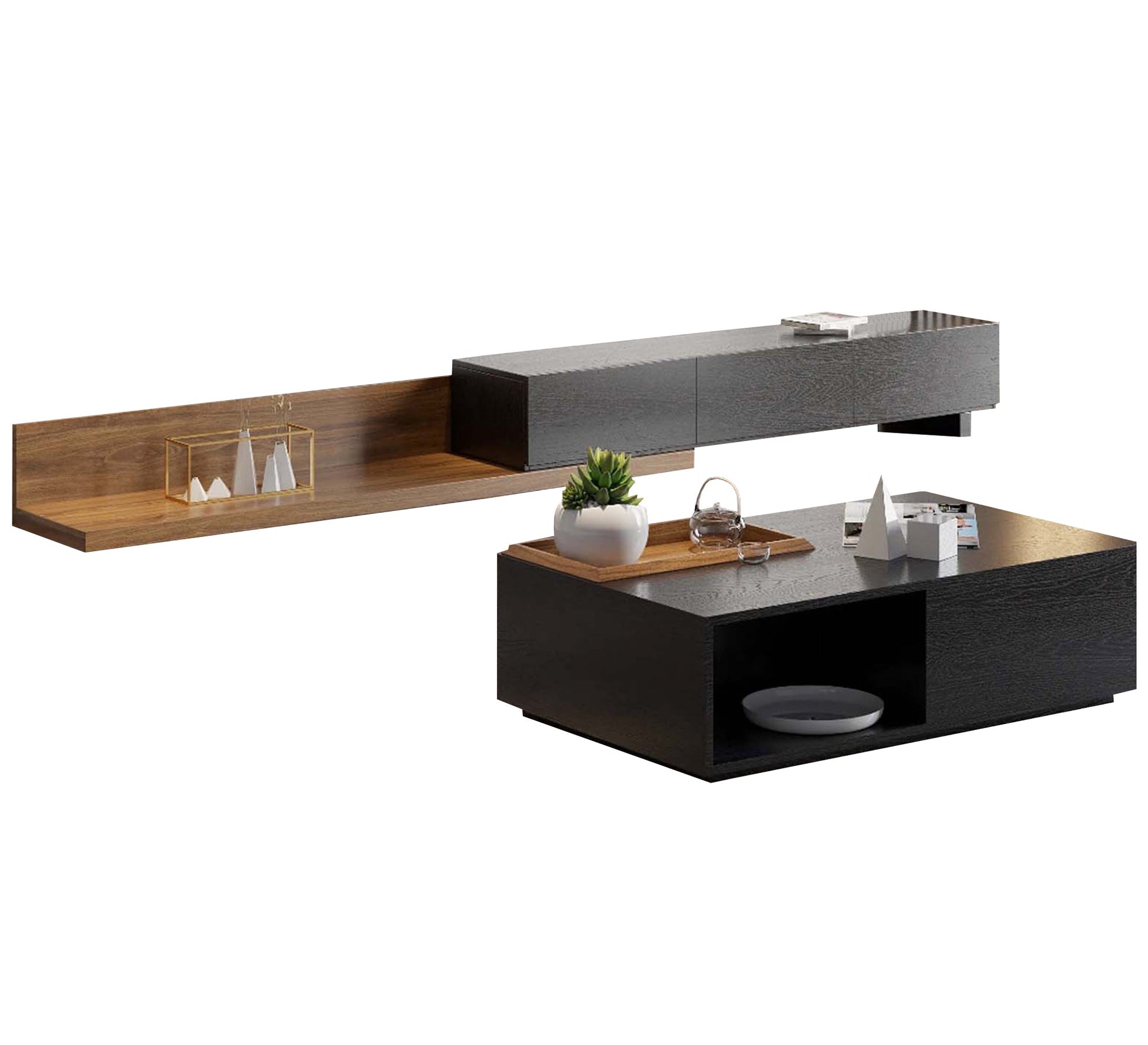 TV unit with coffee table - Vitrine Furniture - Furniture